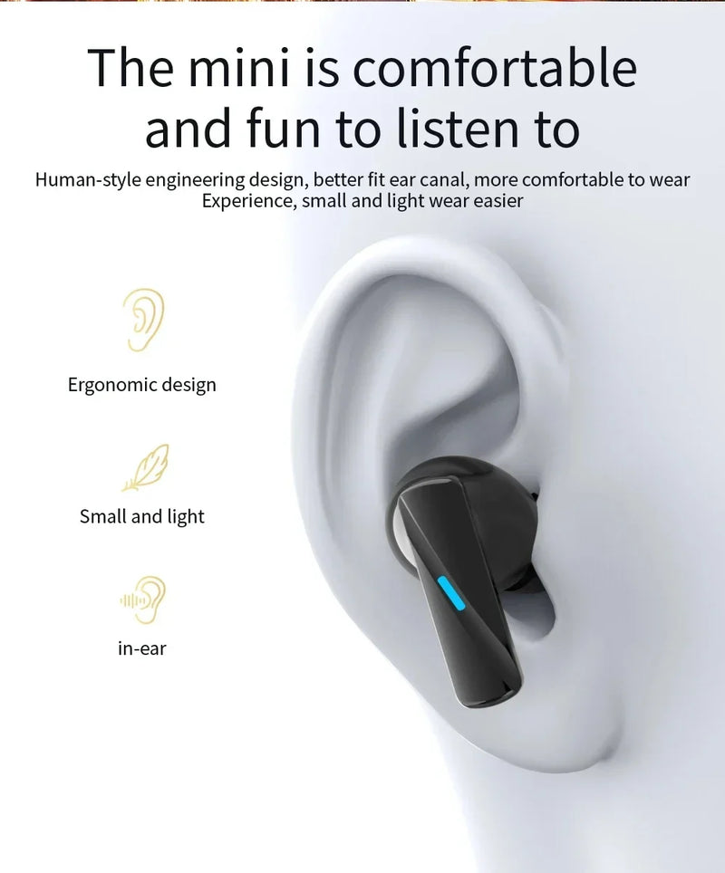 Fones de Ouvido Xiaomi Air 7 Bluetooth TWS Touch Control HiFi sem fio Microfone Redução de ruído à prova d'água