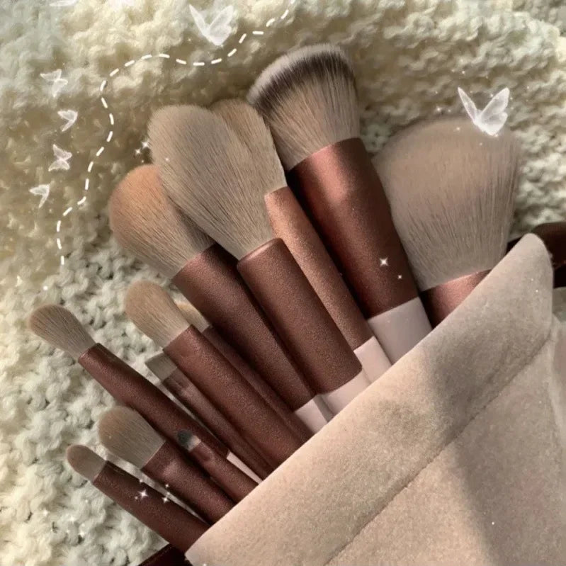 Conjunto de pincéis de maquiagem profissional