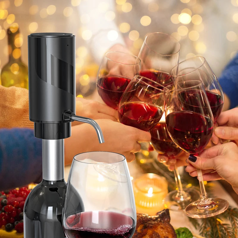 Distribuidor de Aerador de Vinho Elétrico Recarregável Automático de um Toque