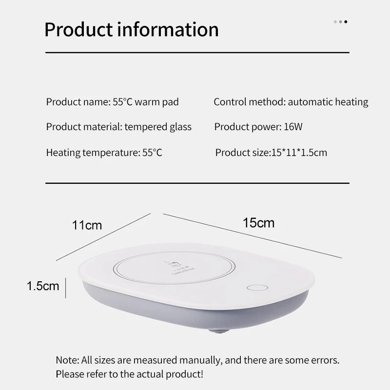 Aquecedor Elétrico de Canecas Portátil 220 V