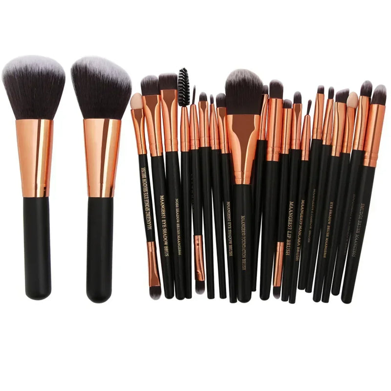 Conjunto de pincéis de maquiagem profissional