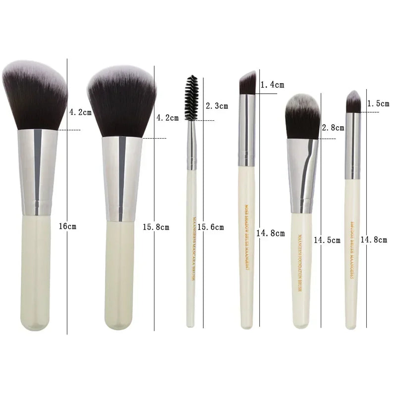 Conjunto de pincéis de maquiagem profissional