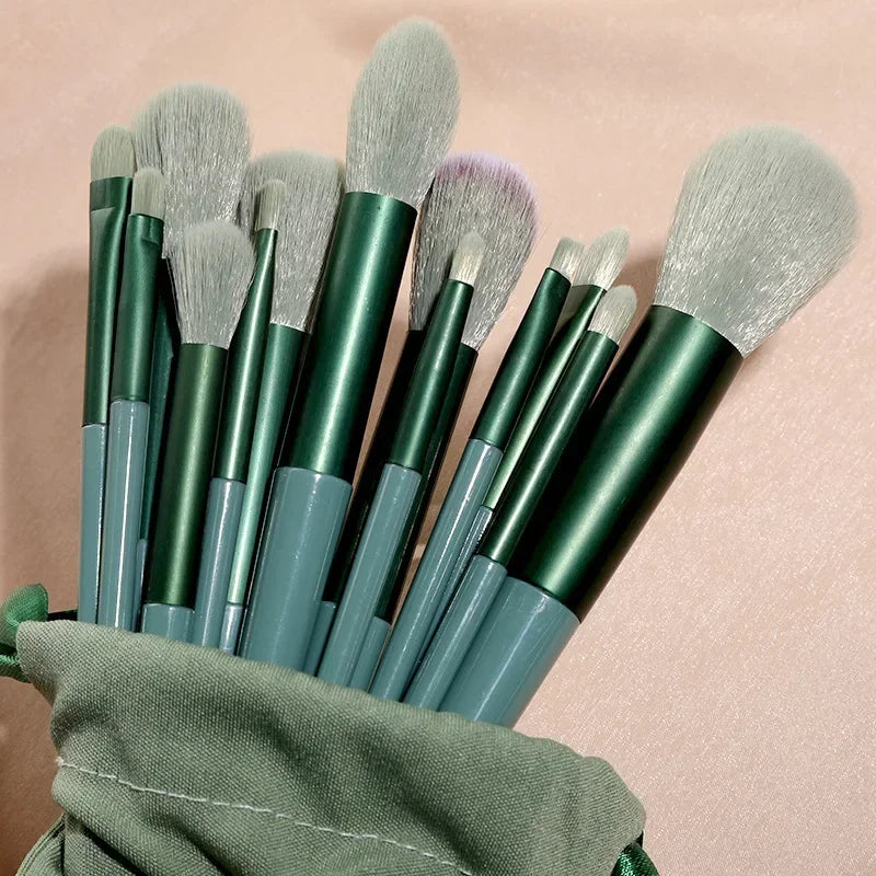 Conjunto de pincéis de maquiagem profissional