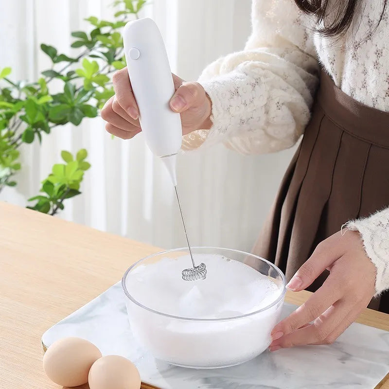 Batedor de Espuma Portátil Automático de Espuma