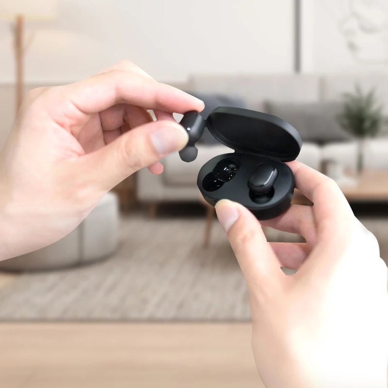 Fones de Ouvido Xiaomi Redmi Airdots 2 Sem Fio Bluetooth com Microfone